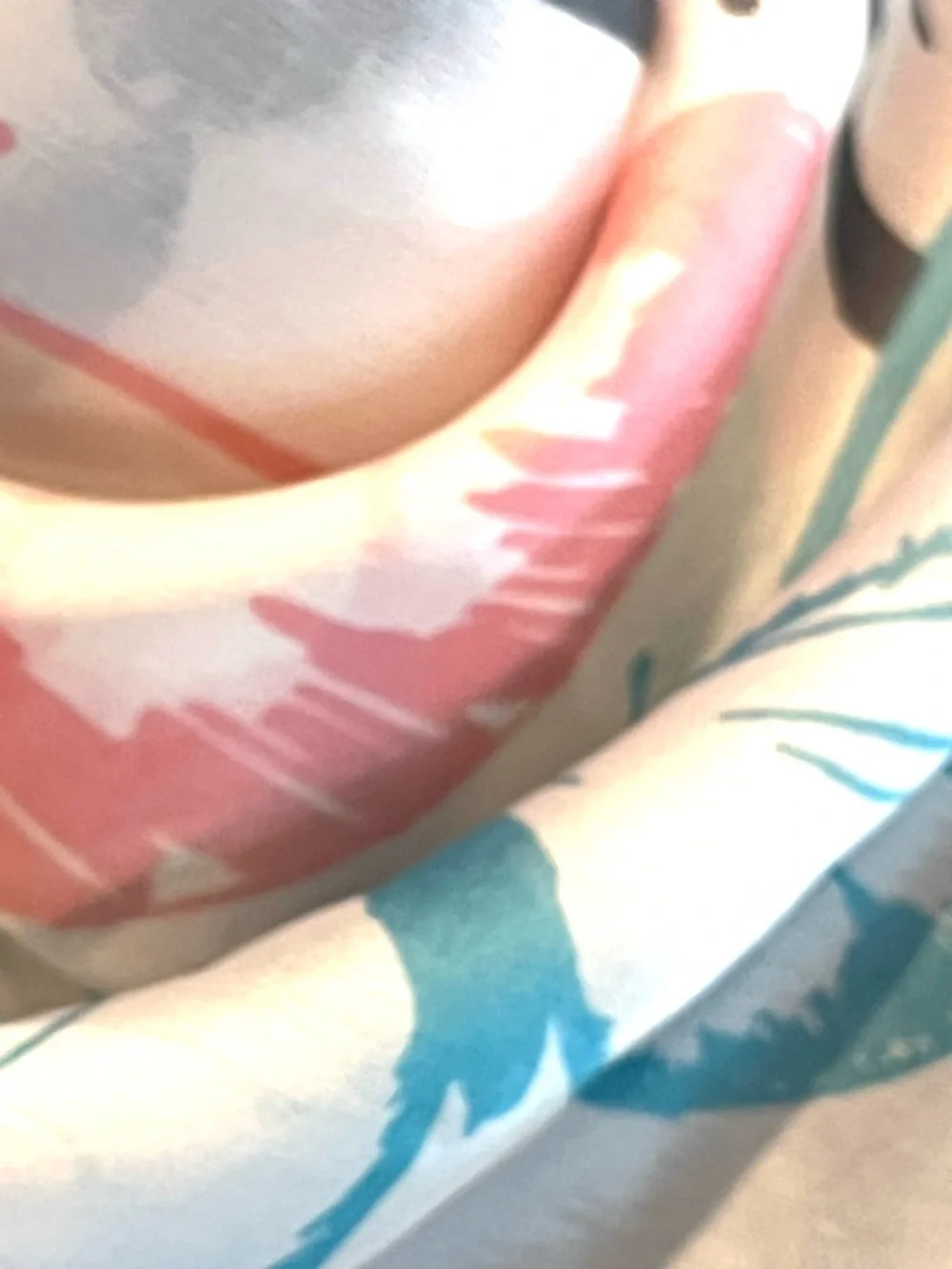 Juicy Couture Butterfly Print Scarf in Blue, Pink ,Black, Purple and Black